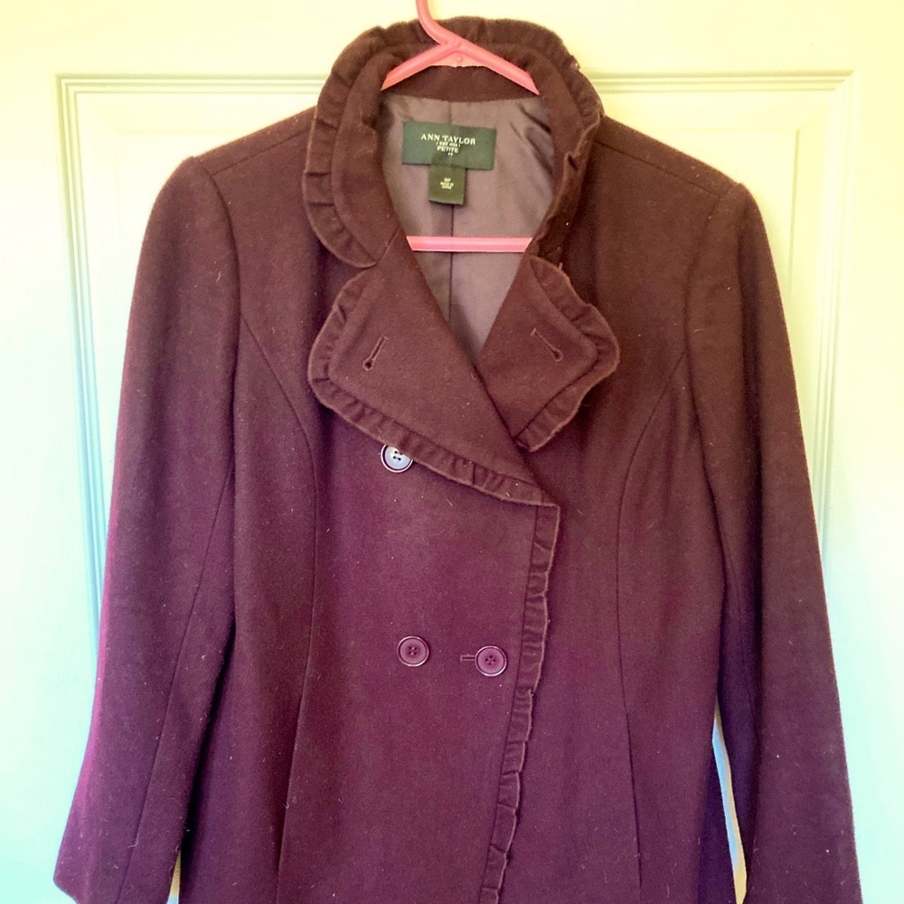 Classic Burgundy Blazer